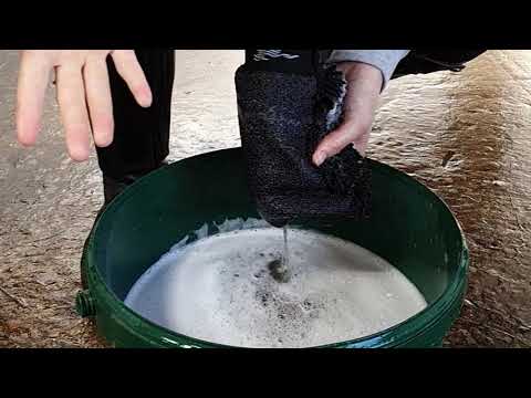 Pflegehandschuh 3er Set CARE, POLISH & RUB
